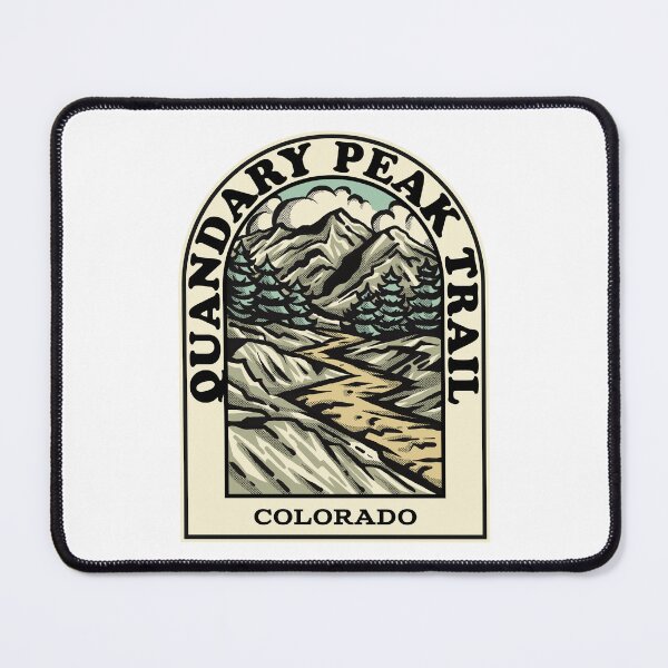 Item preview, Quandary Peak Trail Colorado hiking backpacking trail designed and sold by HalpinDesign.