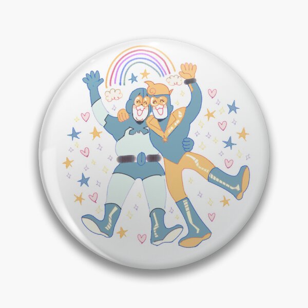 Item preview, blue + gold sticker designed and sold by randaljimmy.