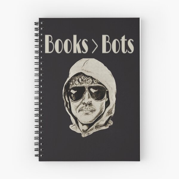 Item preview, Books Greater than Bots designed and sold by OptoFortuna.
