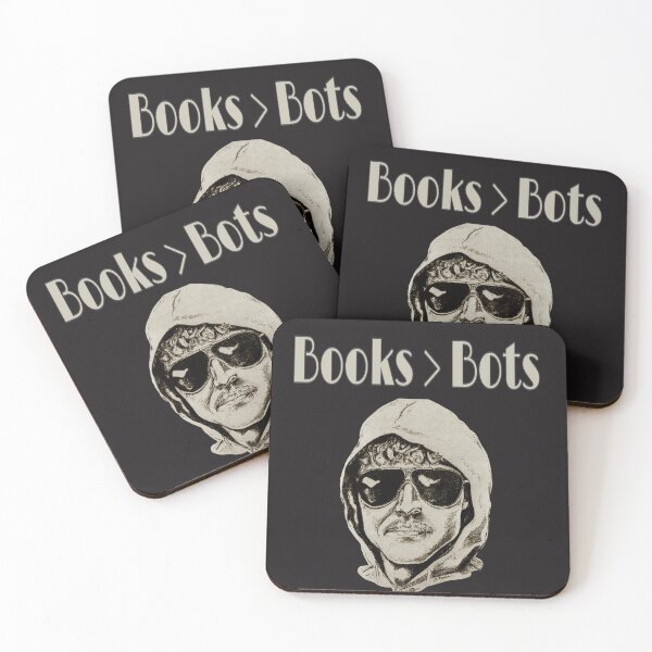 Item preview, Books Greater than Bots designed and sold by OptoFortuna.