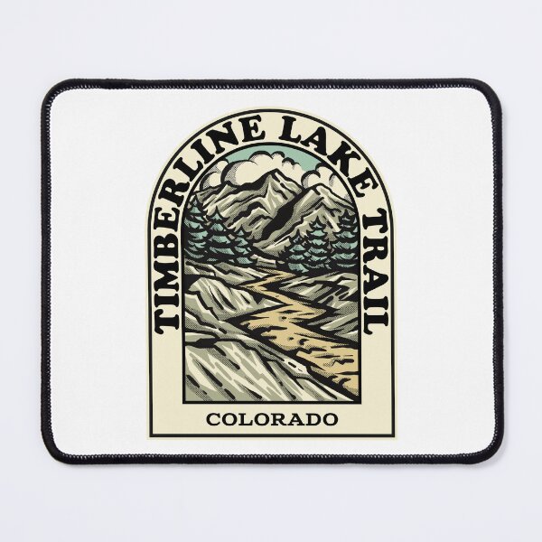 Item preview, Timberline Lake Trail Colorado hiking backpacking trail designed and sold by HalpinDesign.