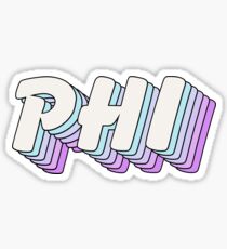 pop art 1.5 - phi Sticker