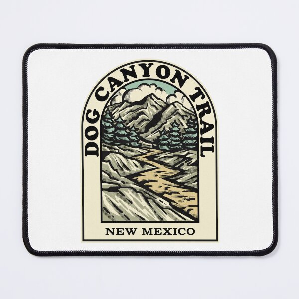 Item preview, Dog Canyon Trail New Mexico hiking backpacking trail designed and sold by HalpinDesign.