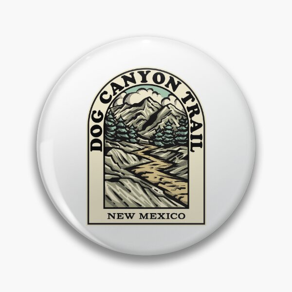 Item preview, Dog Canyon Trail New Mexico hiking backpacking trail designed and sold by HalpinDesign.