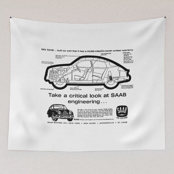 Item preview, SAAB 96 Classic  designed and sold by markeytaggw.