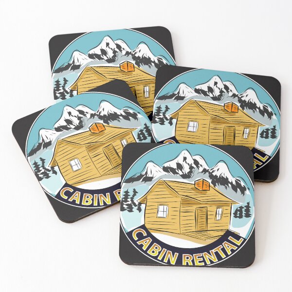 Item preview, Mountain Cabin Rental Badge designed and sold by karyalangit.