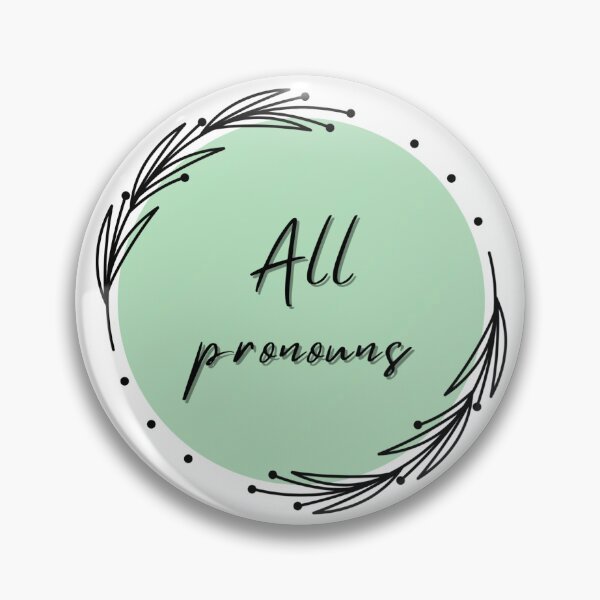 Artikelvorschau, Pronomen-Pin: Alle Pronomen entworfen und verkauft von studiousmage.