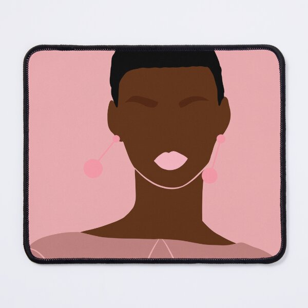 Item preview, Pink faceless art designed and sold by WASAN DESIGNS.
