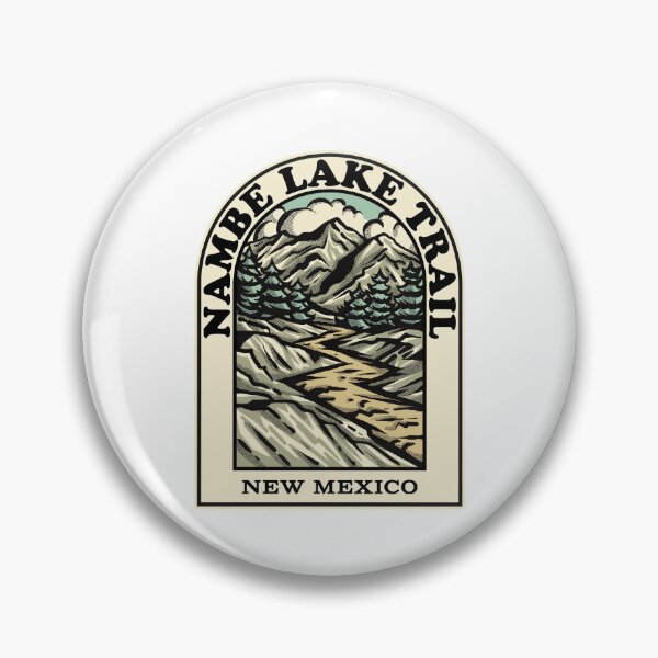 Item preview, Nambe Lake Trail New Mexico hiking backpacking trail designed and sold by HalpinDesign.