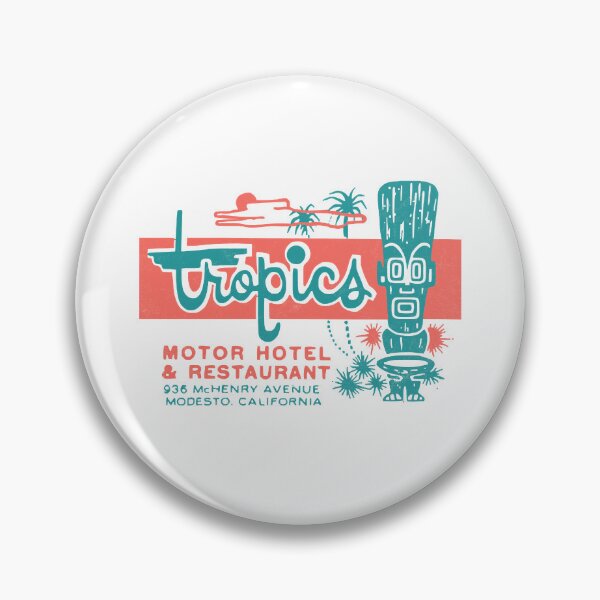 Item preview, Tropics Motor Hotel 1950s Retro Matchbook Art designed and sold by Khaslid7311.
