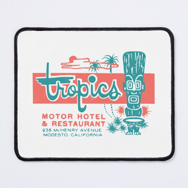 Item preview, Tropics Motor Hotel 1950s Retro Matchbook Art designed and sold by Khaslid7311.