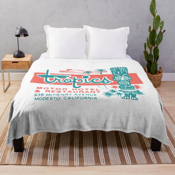 Item preview, Tropics Motor Hotel 1950s Retro Matchbook Art designed and sold by Khaslid7311.