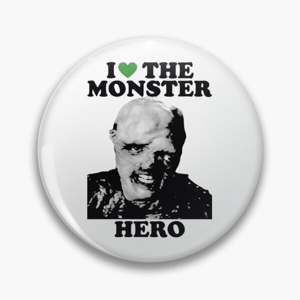 Item preview, I Love The Monster Hero designed and sold by Bekalsoc126.