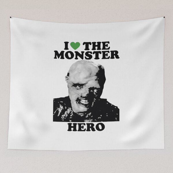 Item preview, I Love The Monster Hero designed and sold by Bekalsoc126.