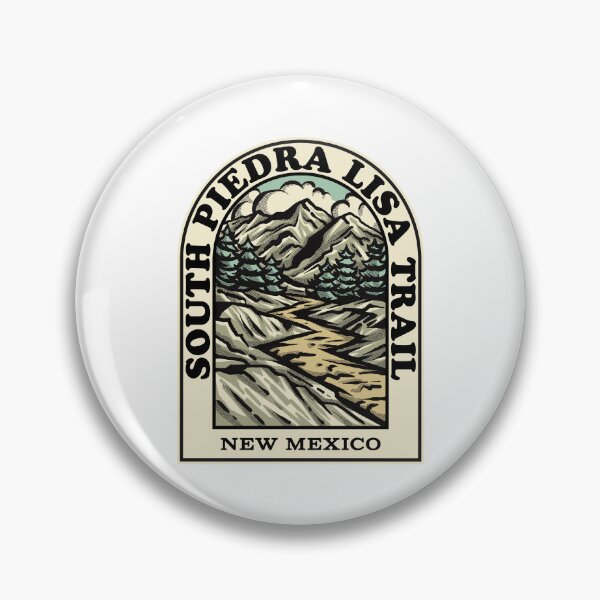 Item preview, South Piedra Lisa Trail New Mexico hiking backpacking trail designed and sold by HalpinDesign.