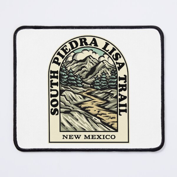 Item preview, South Piedra Lisa Trail New Mexico hiking backpacking trail designed and sold by HalpinDesign.