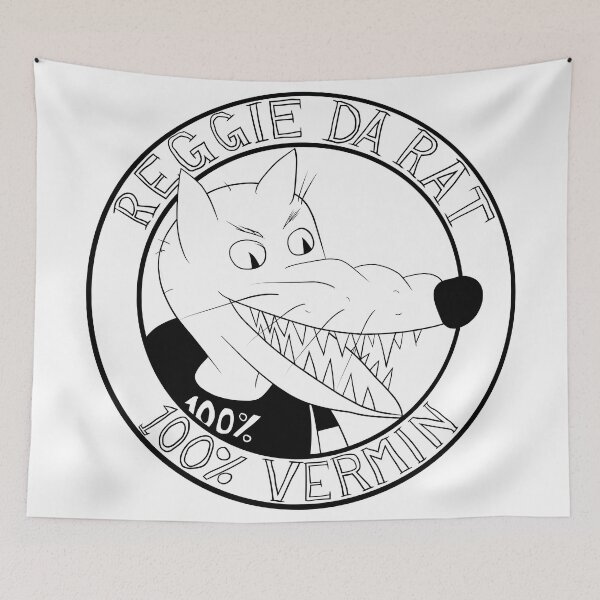 Item preview, Reggie Da Rat (black) designed and sold by Dr. Marigaux.