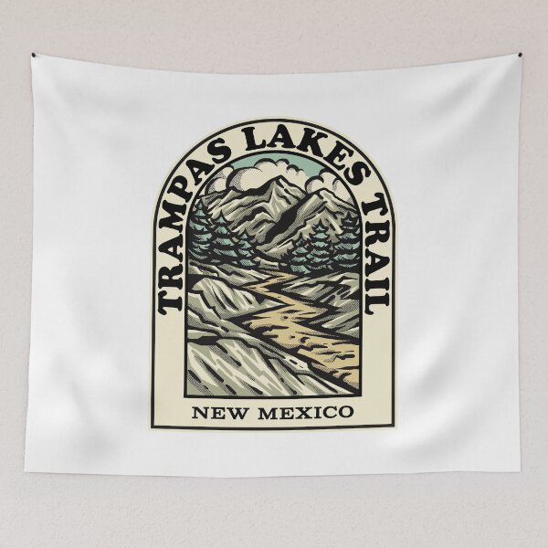 Item preview, Trampas Lakes Trail New Mexico hiking backpacking trail designed and sold by HalpinDesign.