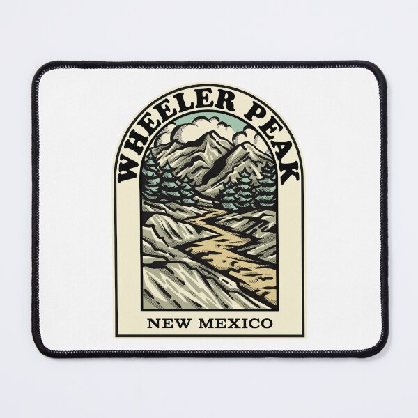 Item preview, Wheeler Peak New Mexico hiking backpacking trail designed and sold by HalpinDesign.