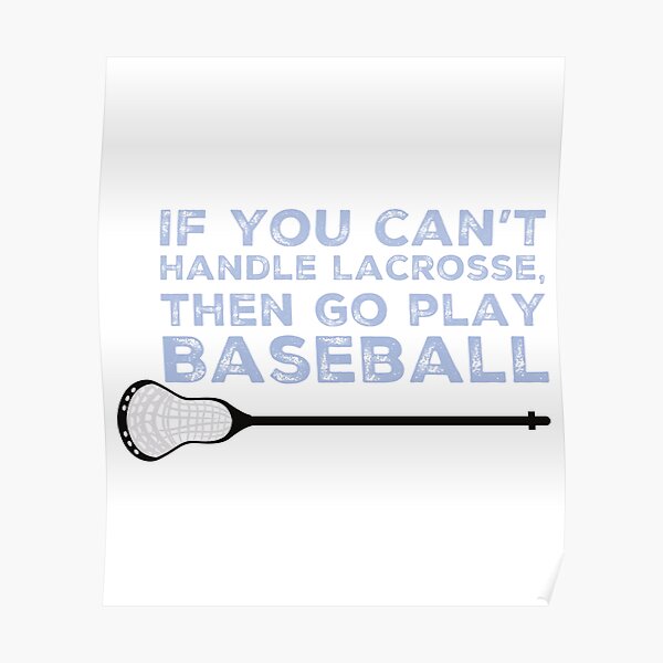 Chaos Lacrosse Jarrod Neumann Poster for Sale by LacrosseSticks