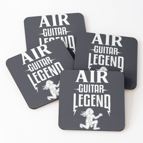 Item preview, Air Guitar Player Legend Rock Band Member designed and sold by NheLanHJK.