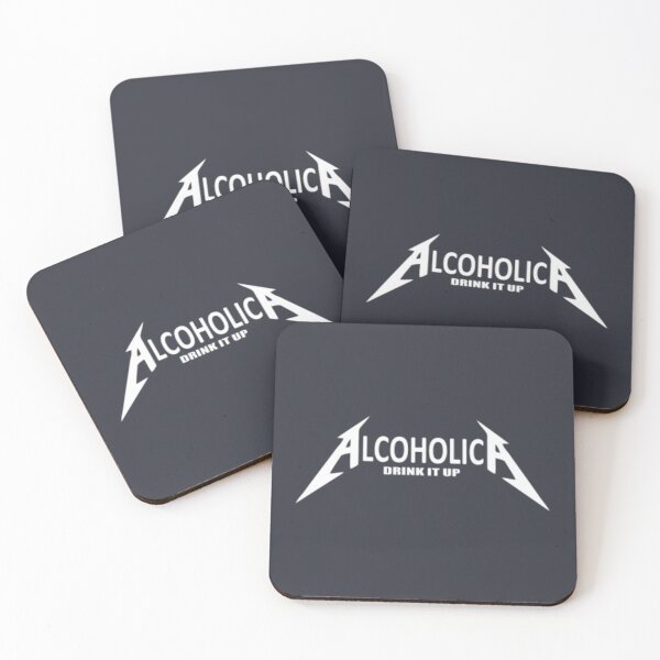 Item preview, Alcoholica Drink it up Metal band Parody designed and sold by NheLanHJK.