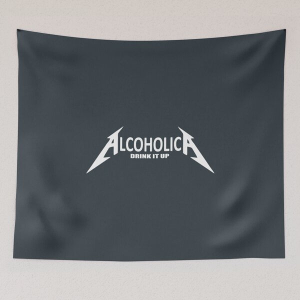 Item preview, Alcoholica Drink it up Metal band Parody designed and sold by NheLanHJK.