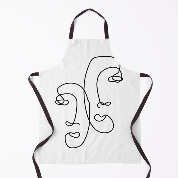 Item preview, Two-faced line art designed and sold by Binarali.