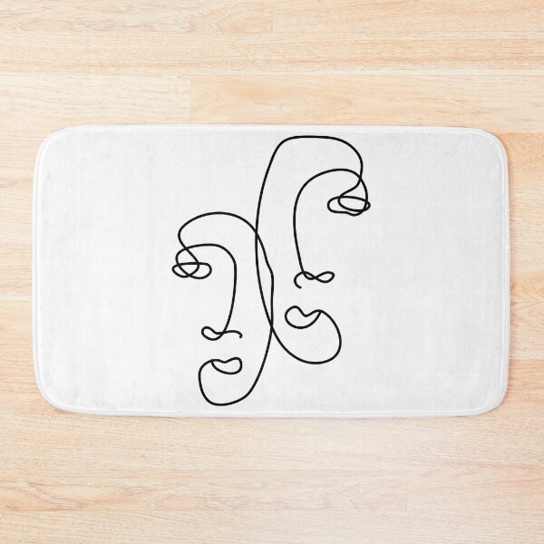 Item preview, Two-faced line art designed and sold by Binarali.