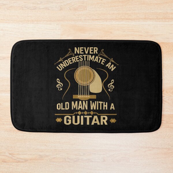 Item preview, Never Underestimate An Old Man With A Guitar designed and sold by ujgbnx.