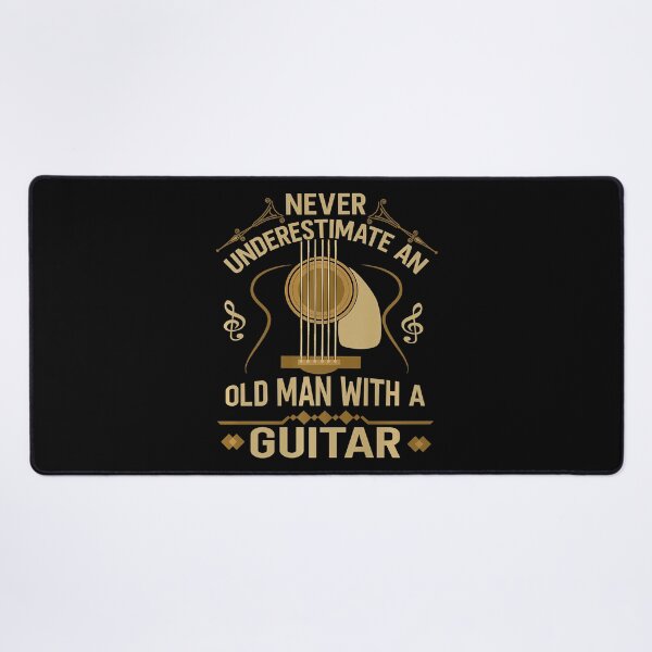 Item preview, Never Underestimate An Old Man With A Guitar designed and sold by ujgbnx.