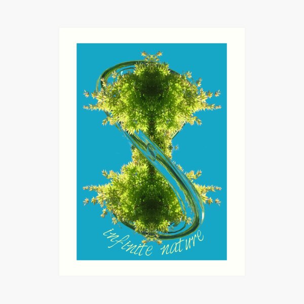 infinite nature is now Art Print