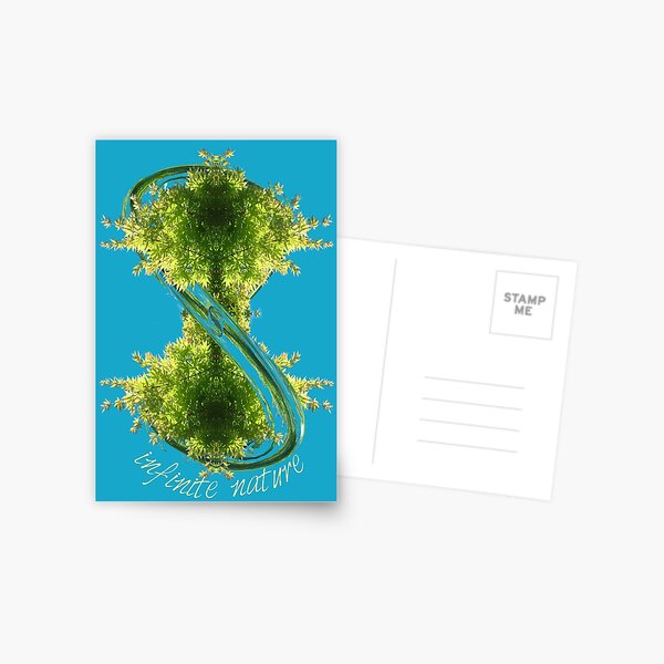 infinite nature is now Postcard