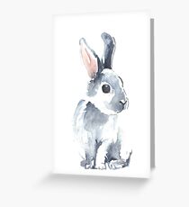 Moon Rabbit II Greeting Card