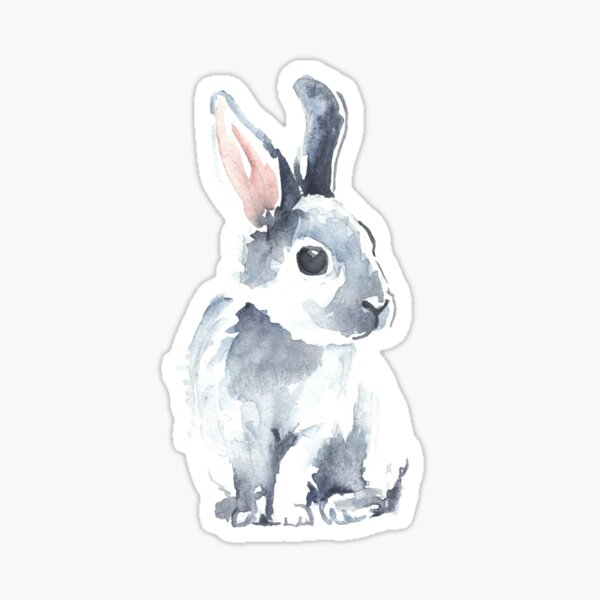 Bunny Stickers Redbubble 