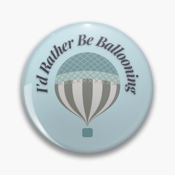 Item preview, I'd Rather Be Ballooning Hot Air Balloon designed and sold by StudioShine.