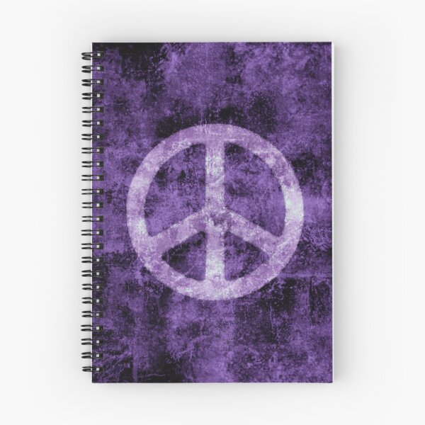 Item preview, Distressed Purple Peace Sign designed and sold by yarddawg.