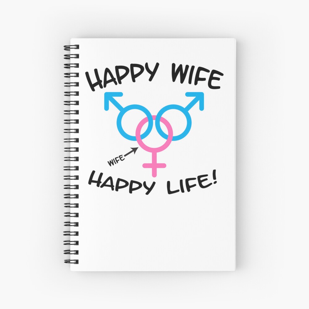 Happy Wife Happy Life Swinger MFM Threesome Swinger Lifestyle Design