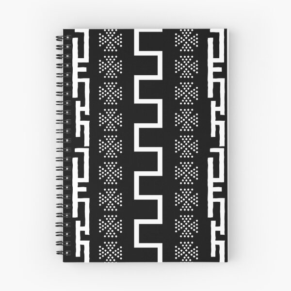 Item preview, Black and White Bogolan Mud Cloth African Design designed and sold by funkyvibes.
