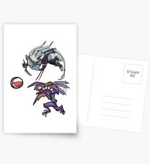 Khazix and Rengar Playtime Postcards