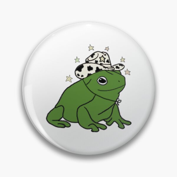 Item preview, Frog with a cowboy hat ★ Sticker designed and sold by NicoSnowa.