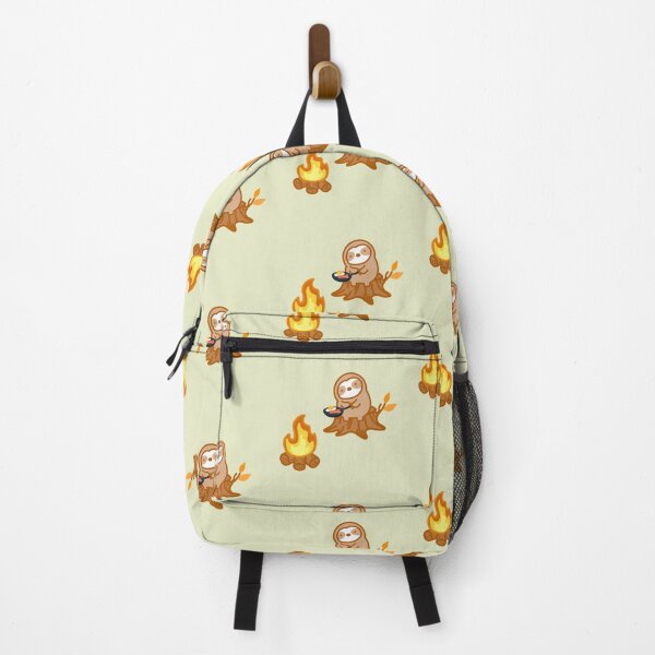Item preview, Cute Campfire Cookout Sloth designed and sold by theslothinme.
