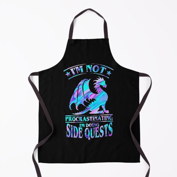 Item preview, I'm Not Procrastinating I'm Doing Side Quests Dragonn designed and sold by NelsonBoris.