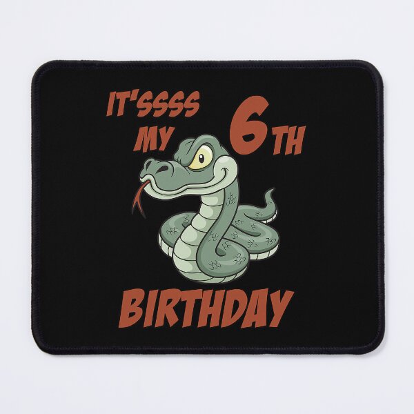 Item preview, Kids 6th Birthday Snake designed and sold by NelsonBoris.