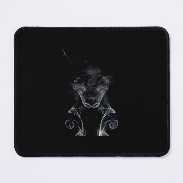 Item preview, smoke art raging bull Throw Pillow designed and sold by NelsonBoris.