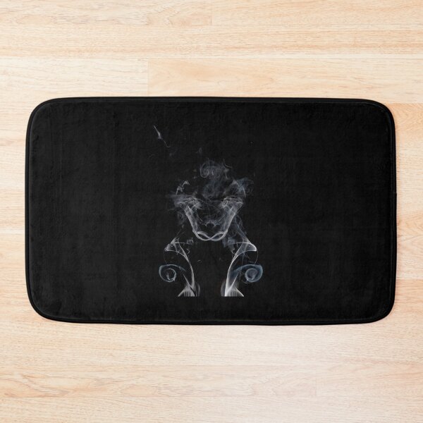 Item preview, smoke art raging bull Throw Pillow designed and sold by NelsonBoris.