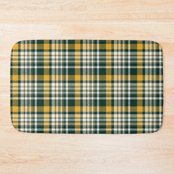 Item preview, Green and Gold Sporty Plaid Pattern designed and sold by rhombusOnion.