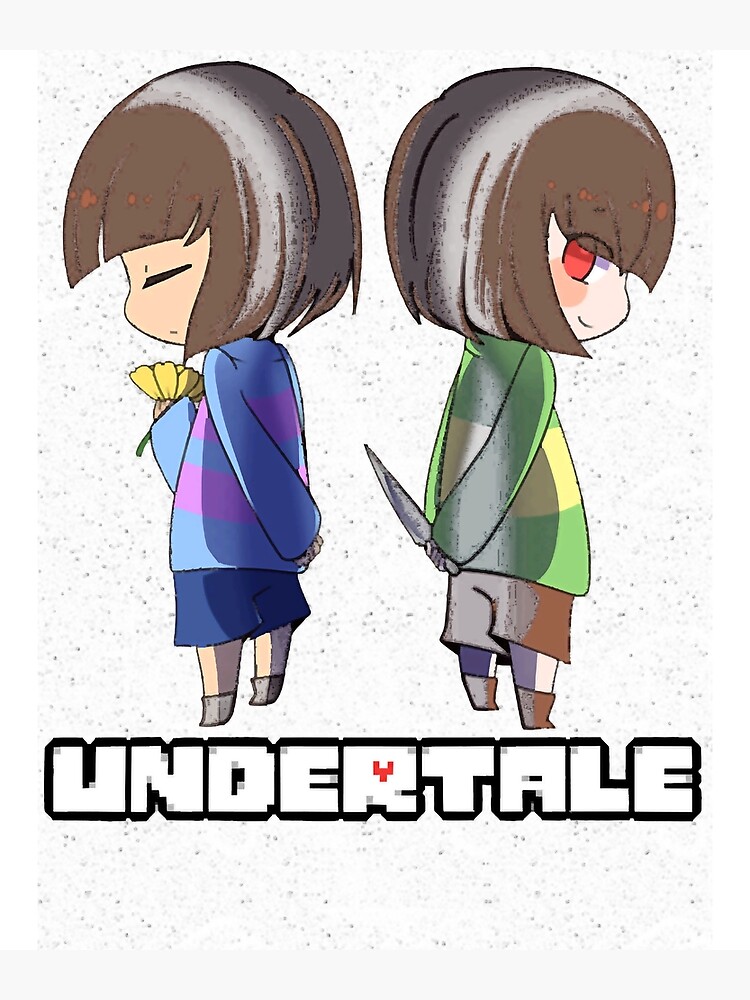 Frisk vs Chara, Undertale animation 