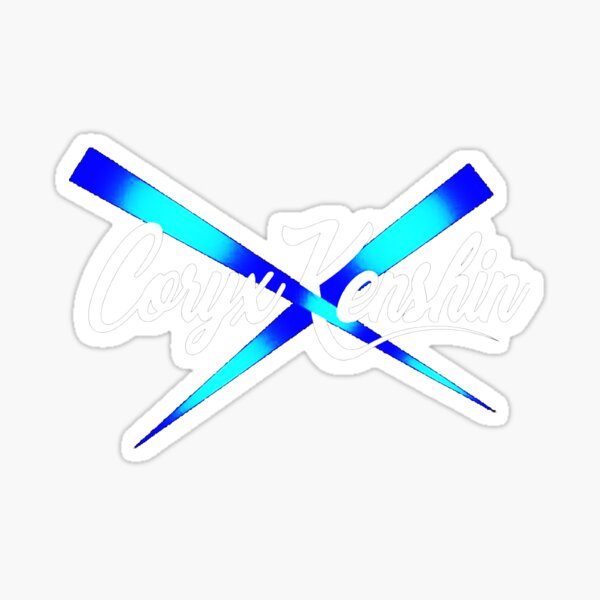 "coryxkenshin - samurai anime art" Sticker by Rakhmat88 | Redbubble