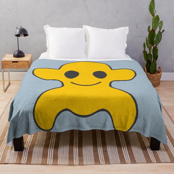 Item preview, yellow ghost cartoon character designed and sold by Vonalford.